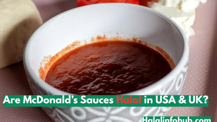 Are McDonald’s Sauces Halal in USA & UK