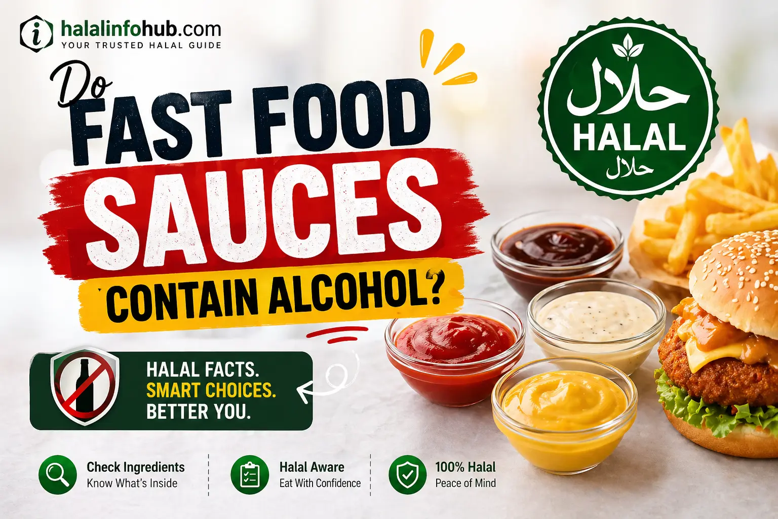 Do Fast Food Sauces Contain Alcohol