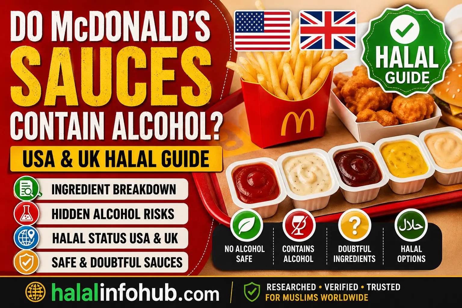 Do McDonald’s Sauces Contain Alcohol?