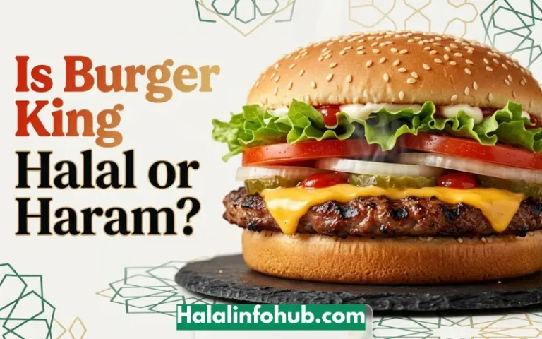 Is Burger King Halal or Haram?