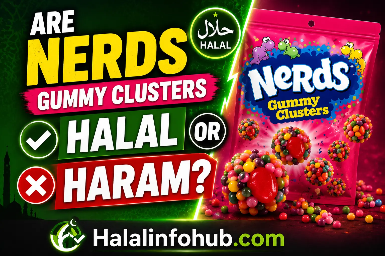 Are Nerds Gummy Clusters Halal or Haram