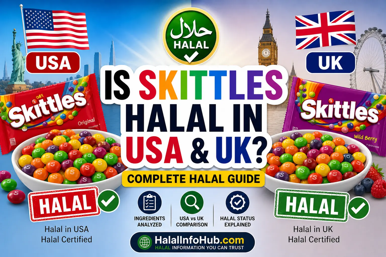 Is Skittles Halal in USA & UK