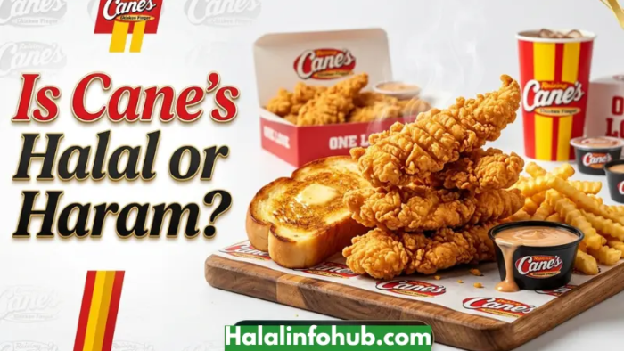 Is Cane's Halal