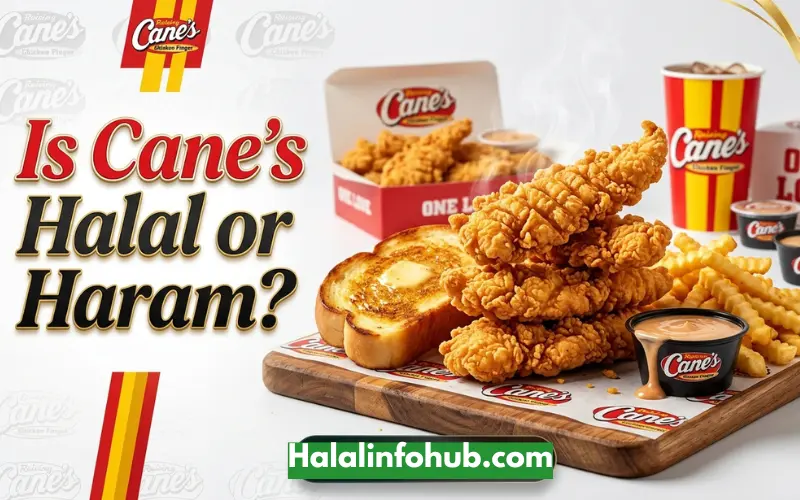 Is Cane's Halal